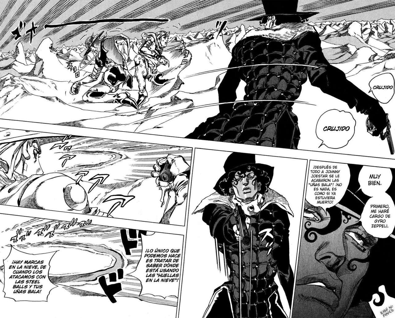 Read JoJo's Bizarre Adventure Parte 7 Steel Ball Run ES Manga Online