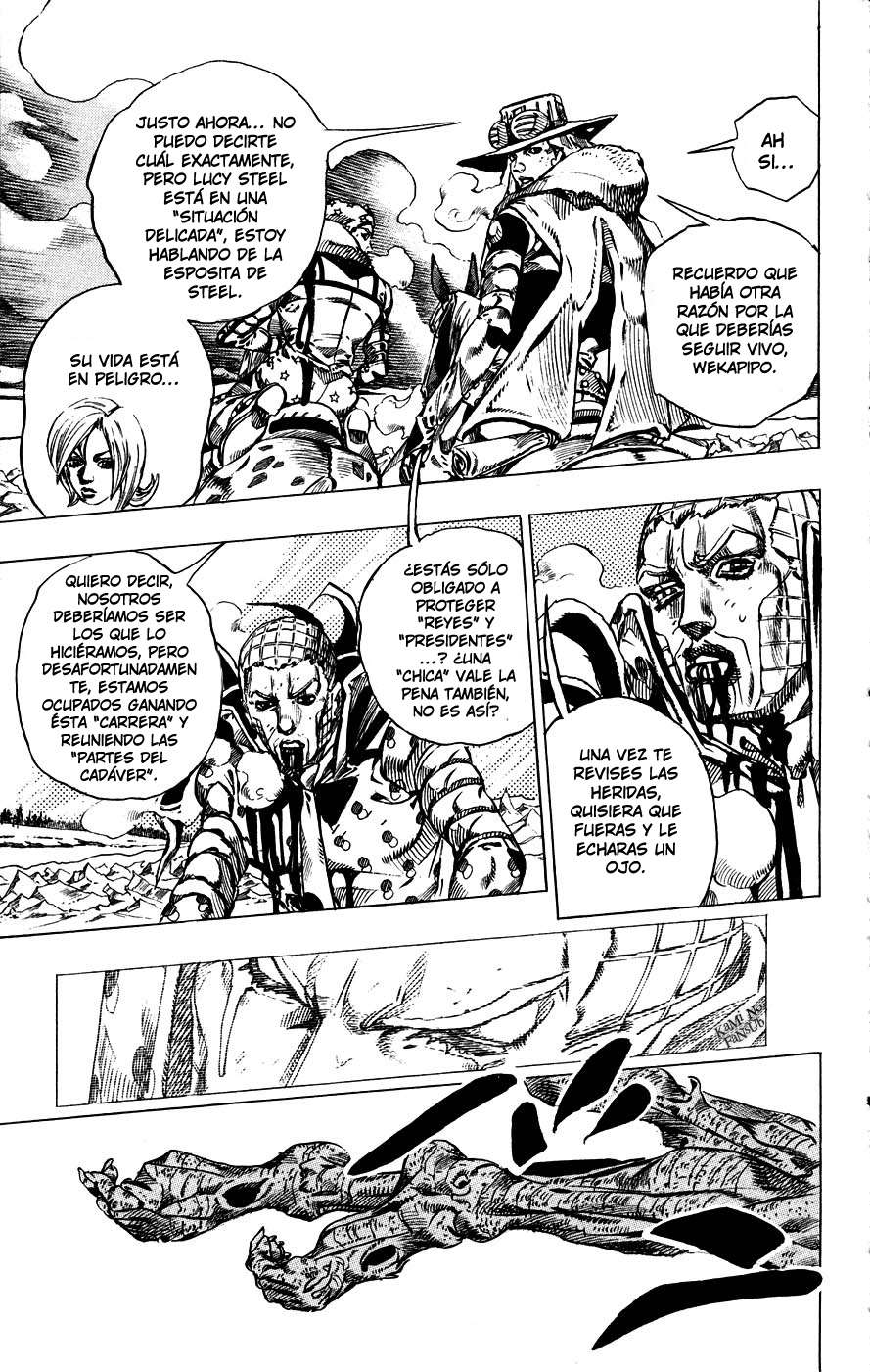 Read JoJo's Bizarre Adventure Parte 7 Steel Ball Run ES Manga Online