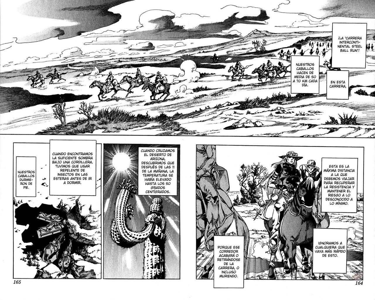 Read JoJo's Bizarre Adventure Parte 7 Steel Ball Run ES Manga Online