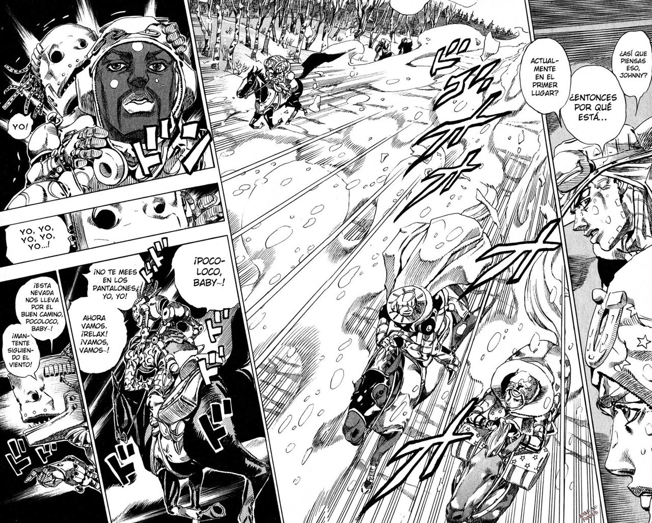 Read JoJo's Bizarre Adventure Parte 7 Steel Ball Run ES Manga Online