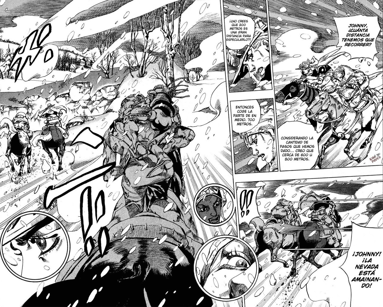 Read JoJo's Bizarre Adventure Parte 7 Steel Ball Run ES Manga Online