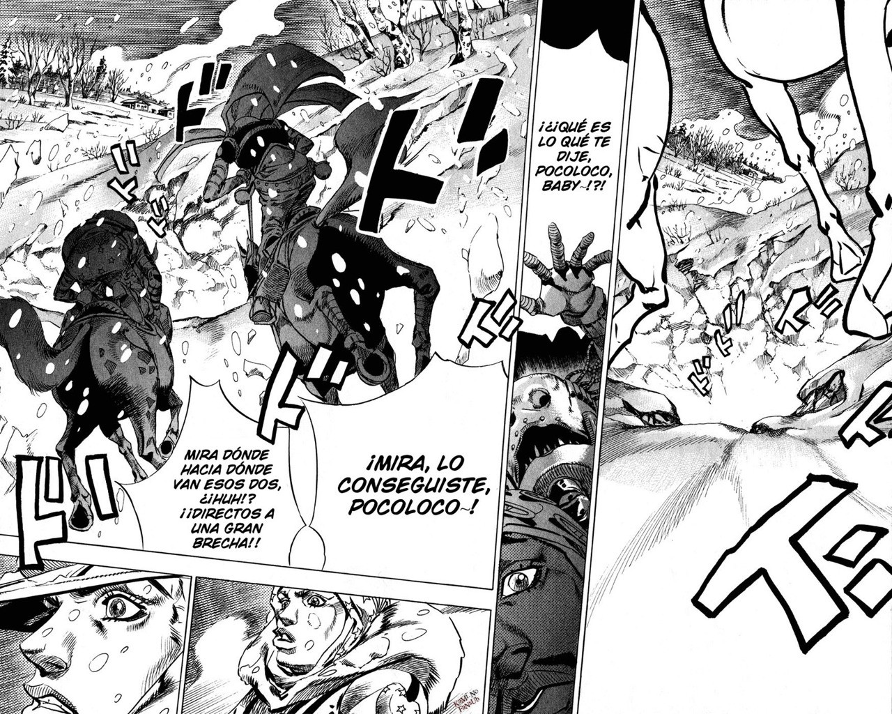 Read JoJo's Bizarre Adventure Parte 7 Steel Ball Run ES Manga Online