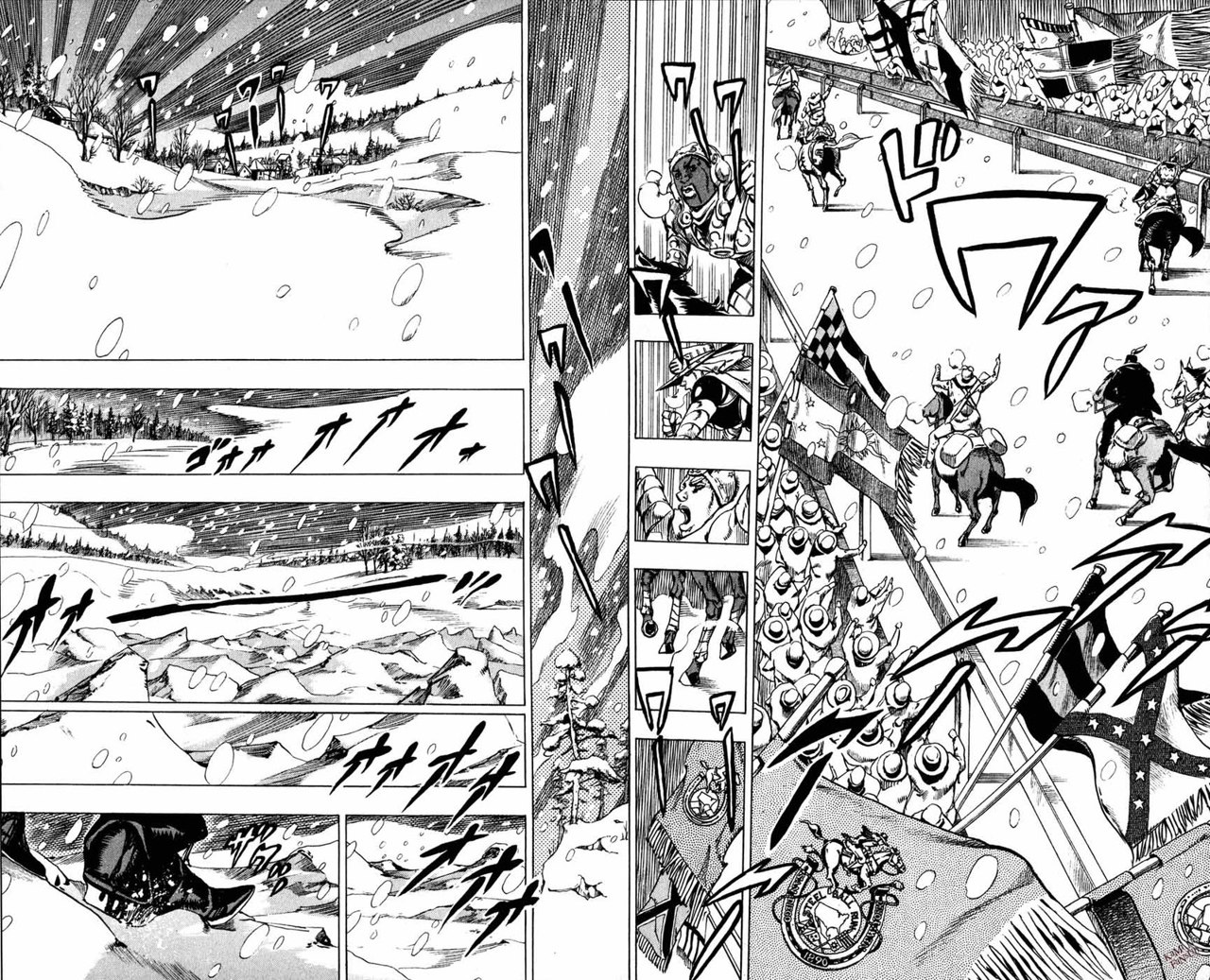 Read JoJo's Bizarre Adventure Parte 7 Steel Ball Run ES Manga Online