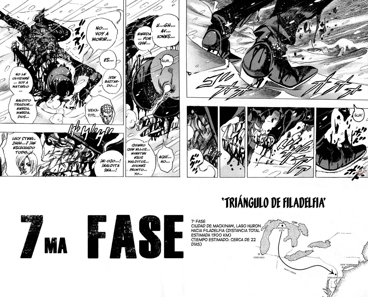 Read JoJo's Bizarre Adventure Parte 7 Steel Ball Run ES Manga Online