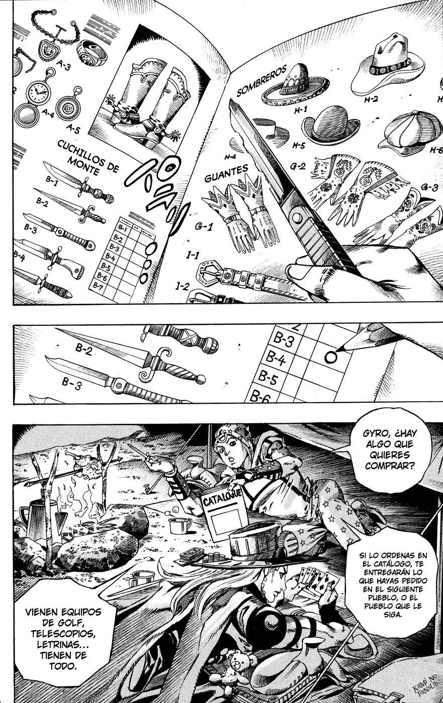 Read JoJo's Bizarre Adventure Parte 7 Steel Ball Run ES Manga Online
