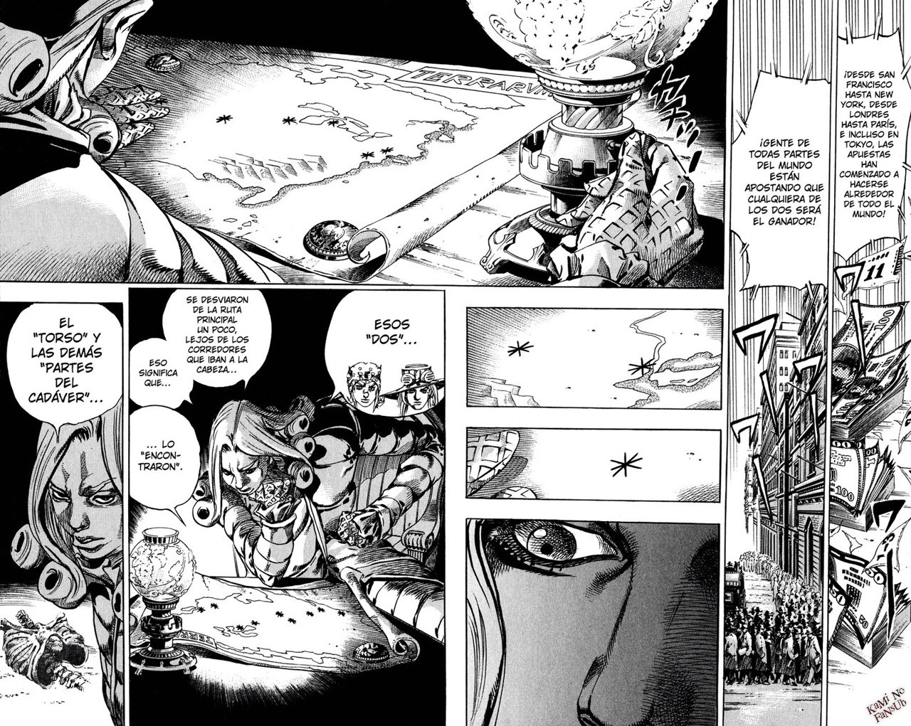 Read JoJo's Bizarre Adventure Parte 7 Steel Ball Run ES Manga Online