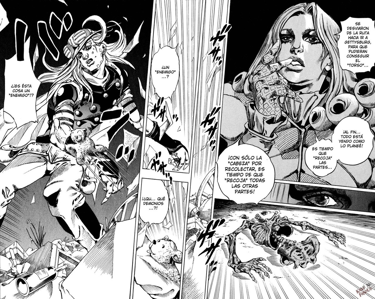 Read JoJo's Bizarre Adventure Parte 7 Steel Ball Run ES Manga Online