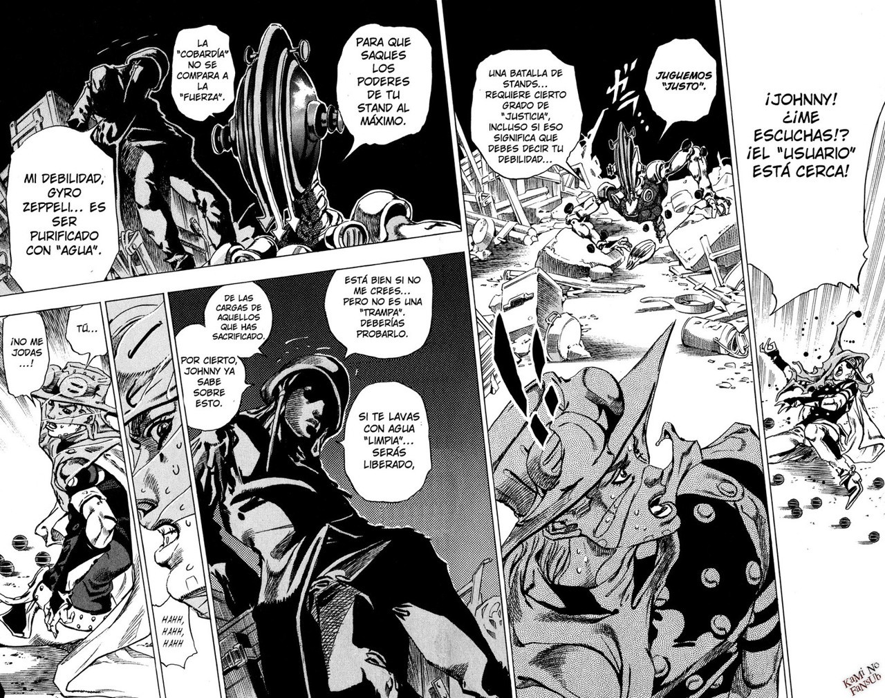 Read JoJo's Bizarre Adventure Parte 7 Steel Ball Run ES Manga Online
