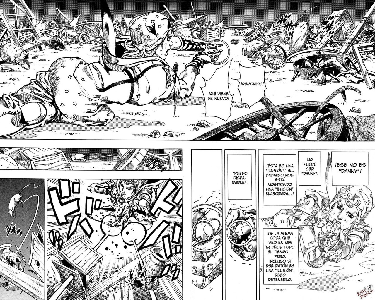 Read JoJo's Bizarre Adventure Parte 7 Steel Ball Run ES Manga Online