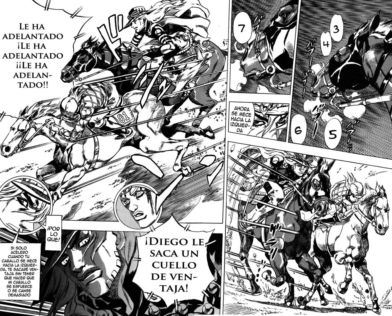 Read JoJo's Bizarre Adventure Parte 7 Steel Ball Run ES Manga Online