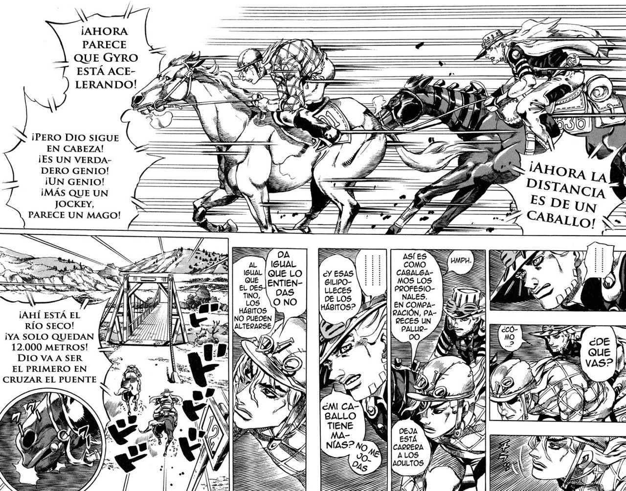 Read JoJo's Bizarre Adventure Parte 7 Steel Ball Run ES Manga Online