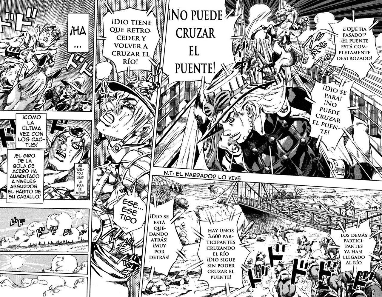 Read JoJo's Bizarre Adventure Parte 7 Steel Ball Run ES Manga Online