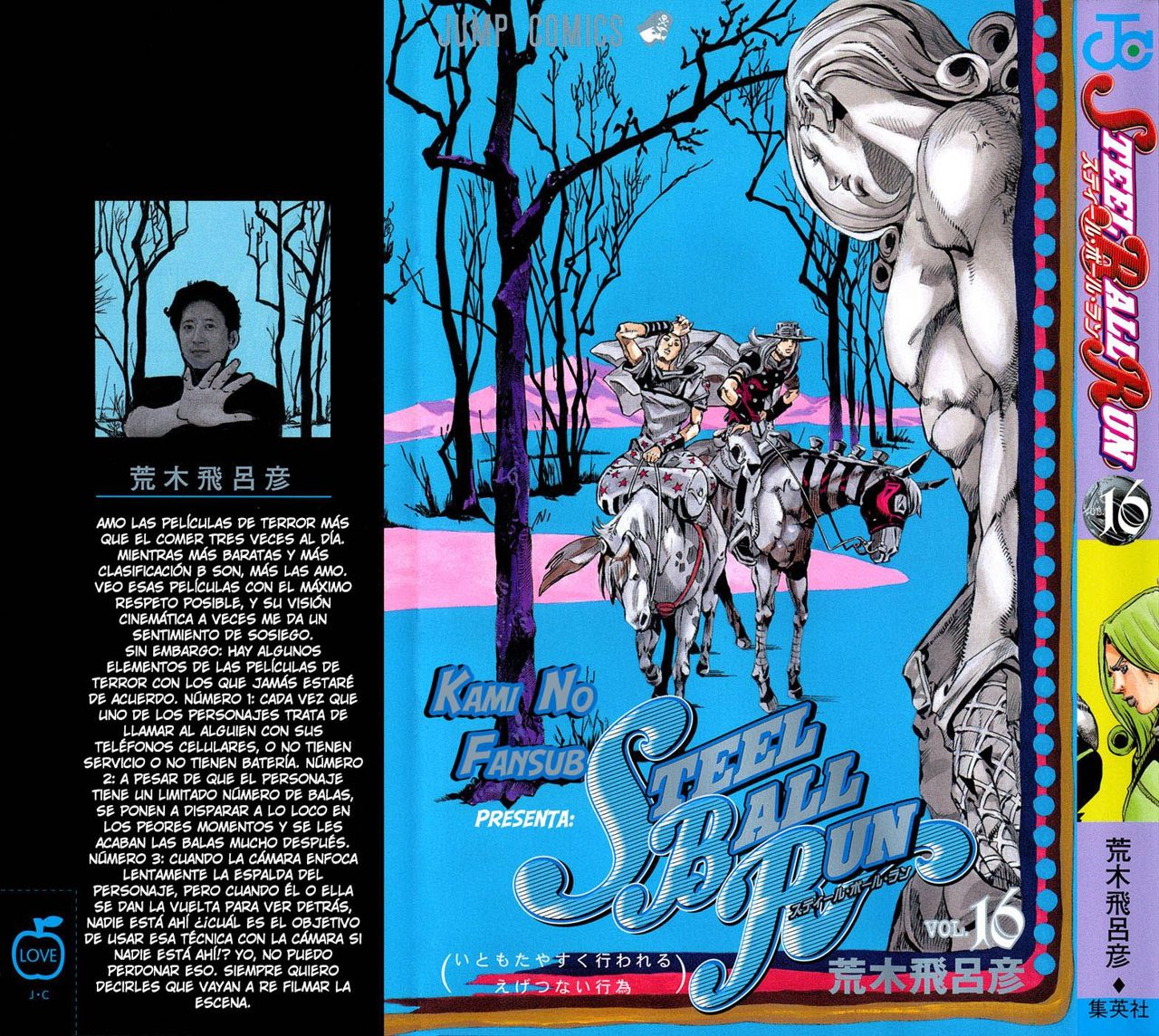 Read JoJo's Bizarre Adventure Parte 7 Steel Ball Run ES Manga Online