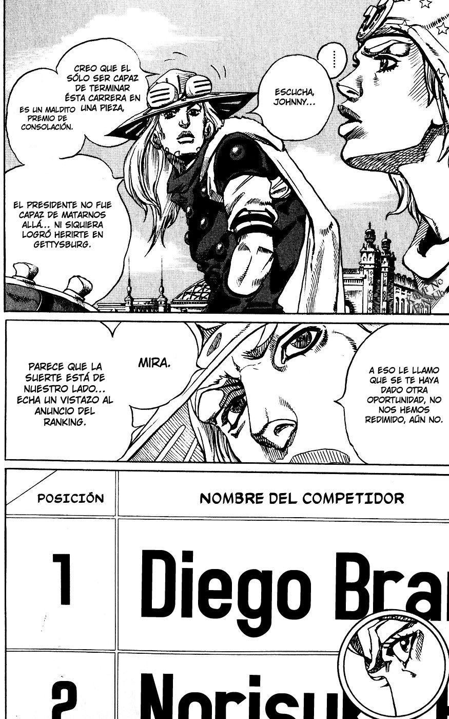 Read JoJo's Bizarre Adventure Parte 7 Steel Ball Run ES Manga Online