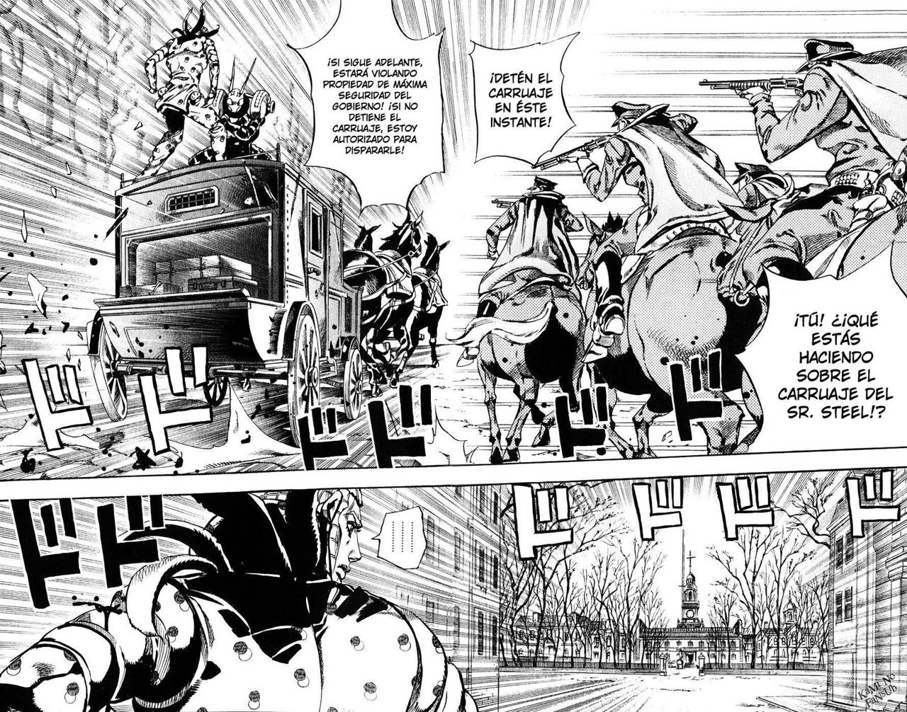 Read JoJo's Bizarre Adventure Parte 7 Steel Ball Run ES Manga Online