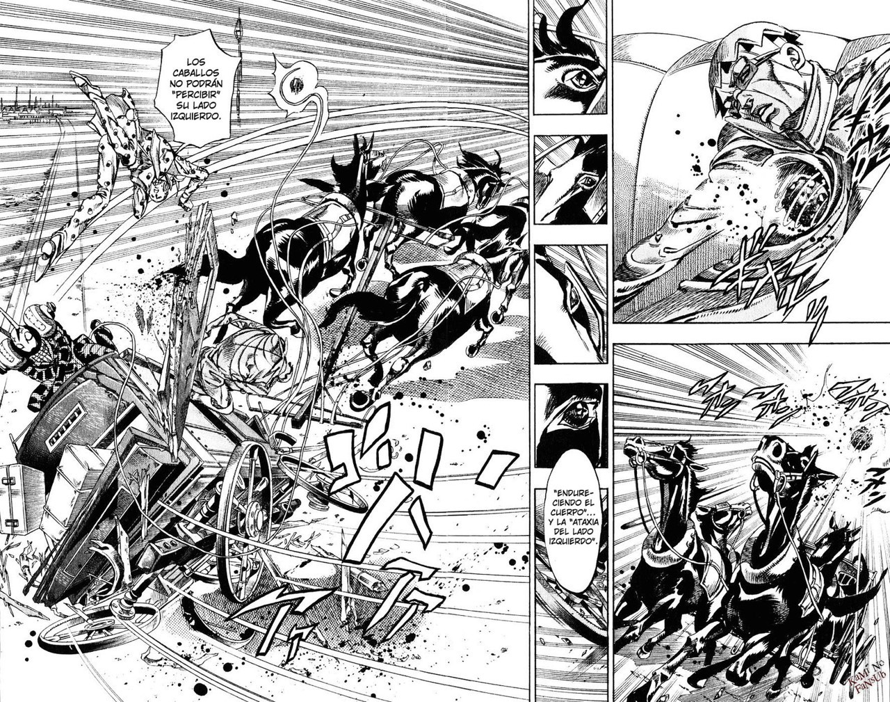 Read JoJo's Bizarre Adventure Parte 7 Steel Ball Run ES Manga Online