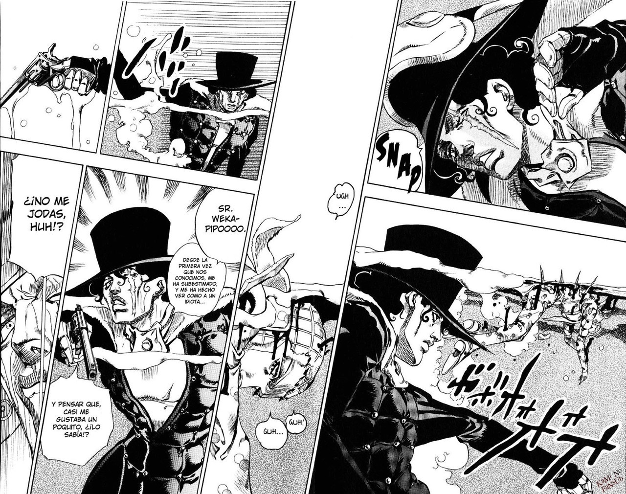 Read JoJo's Bizarre Adventure Parte 7 Steel Ball Run ES Manga Online