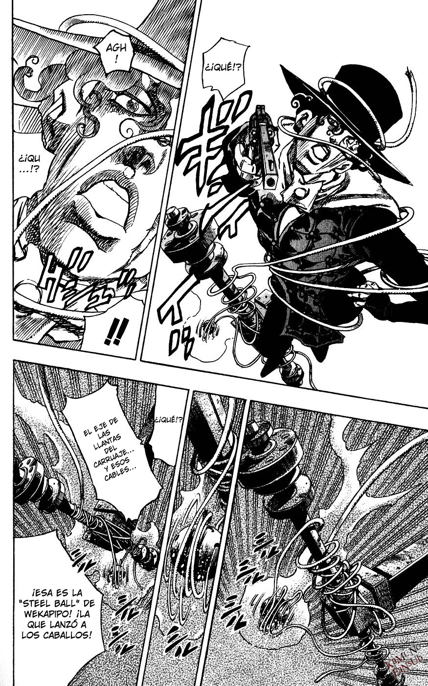 Read JoJo's Bizarre Adventure Parte 7 Steel Ball Run ES Manga Online