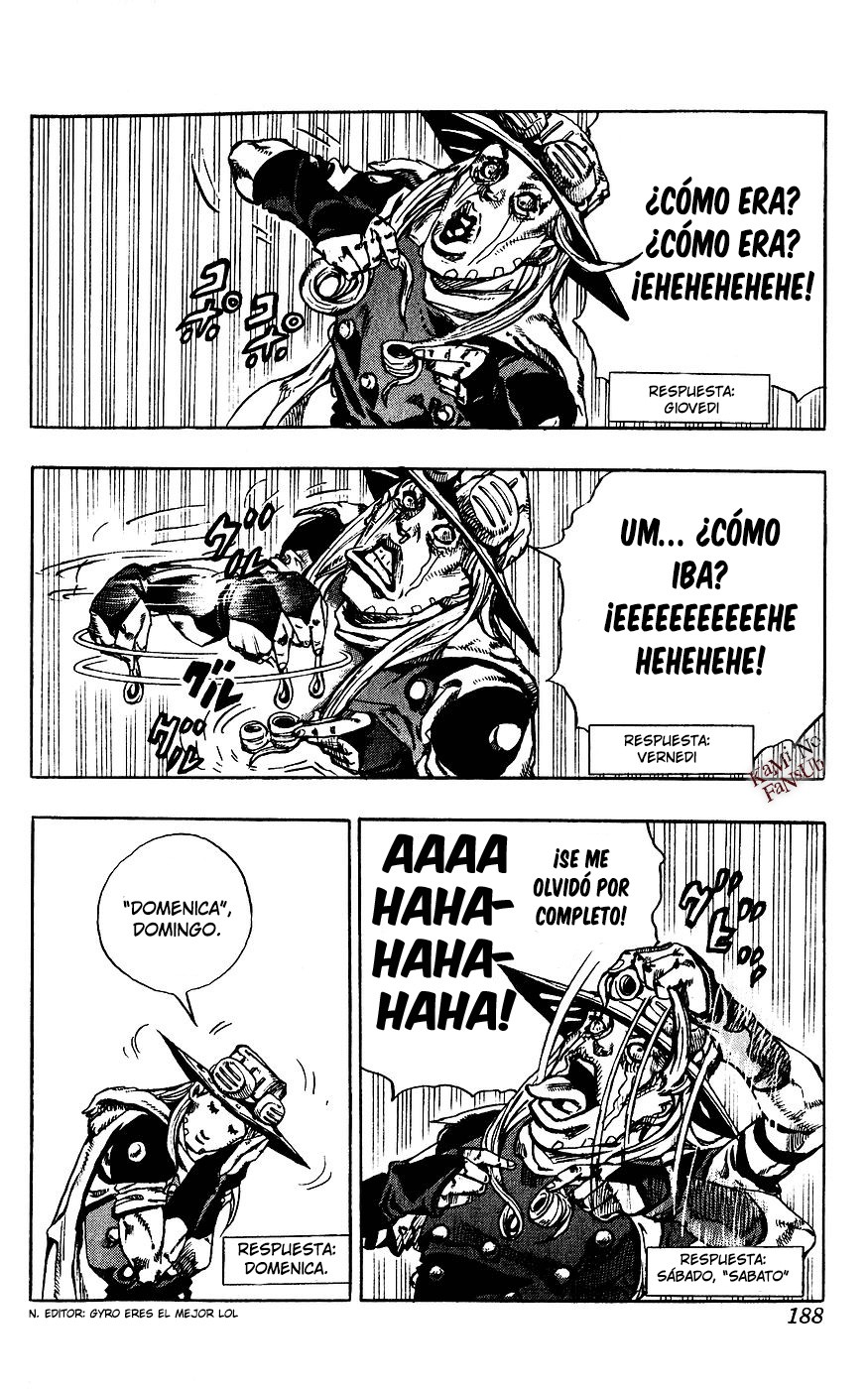 Read JoJo's Bizarre Adventure Parte 7 Steel Ball Run ES Manga Online