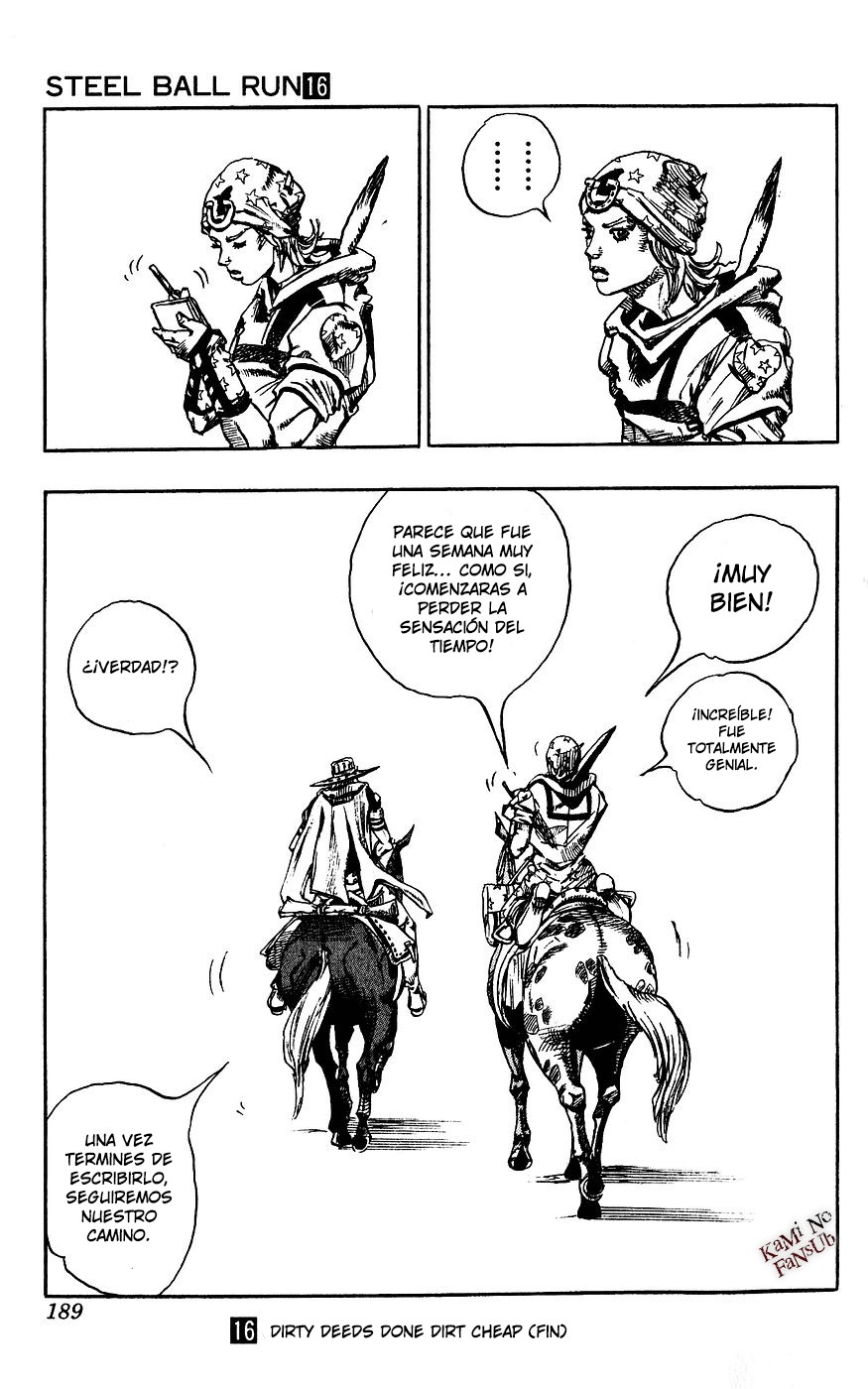 Read JoJo's Bizarre Adventure Parte 7 Steel Ball Run ES Manga Online