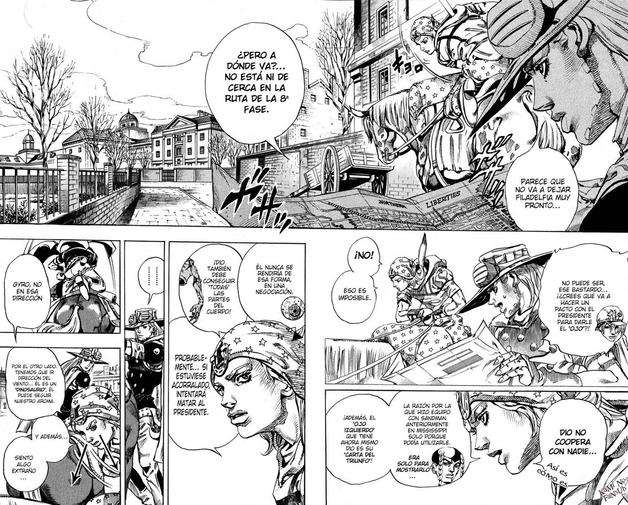 Read JoJo's Bizarre Adventure Parte 7 Steel Ball Run ES Manga Online