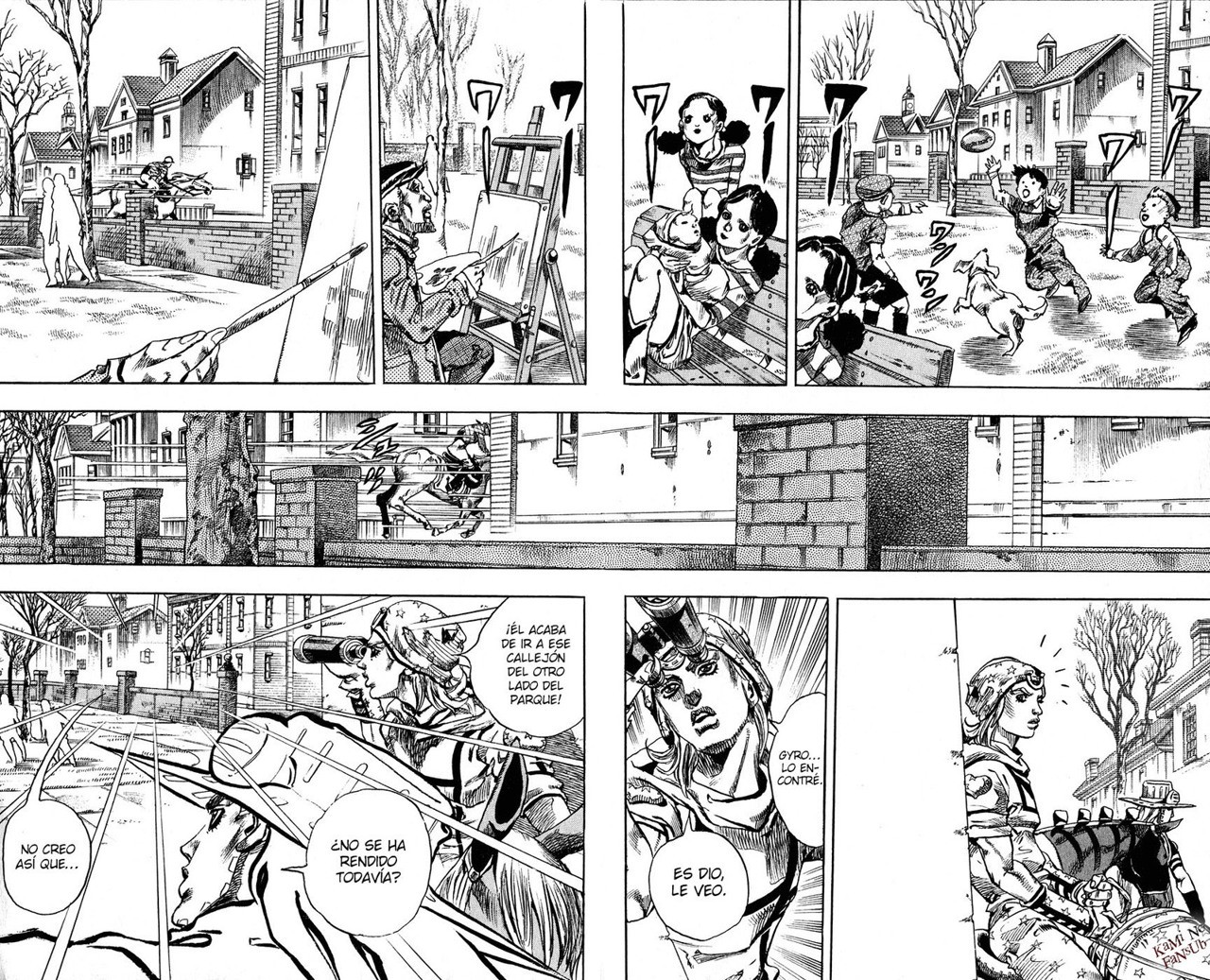 Read JoJo's Bizarre Adventure Parte 7 Steel Ball Run ES Manga Online