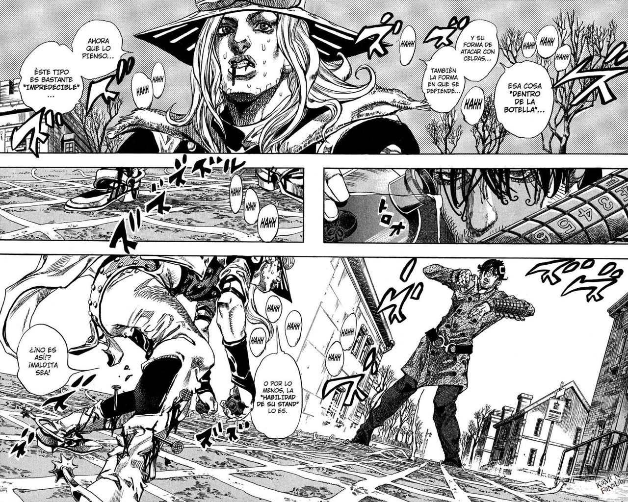 Read JoJo's Bizarre Adventure Parte 7 Steel Ball Run ES Manga Online