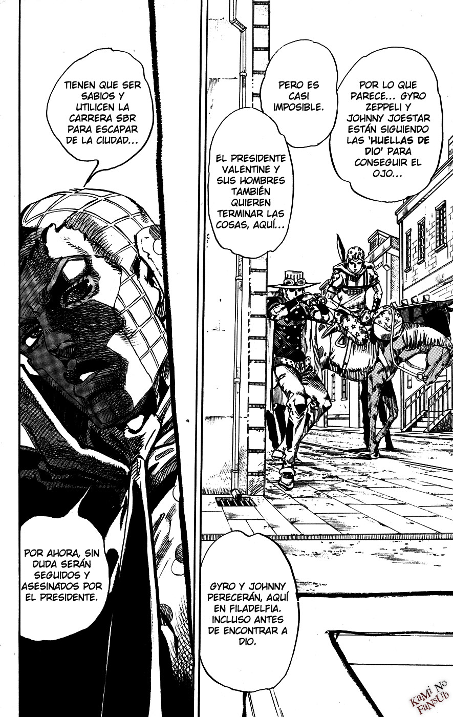 Read JoJo's Bizarre Adventure Parte 7 Steel Ball Run ES Manga Online