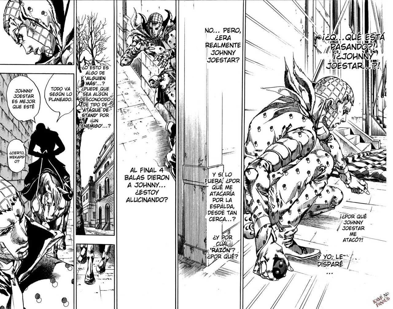 Read JoJo's Bizarre Adventure Parte 7 Steel Ball Run ES Manga Online