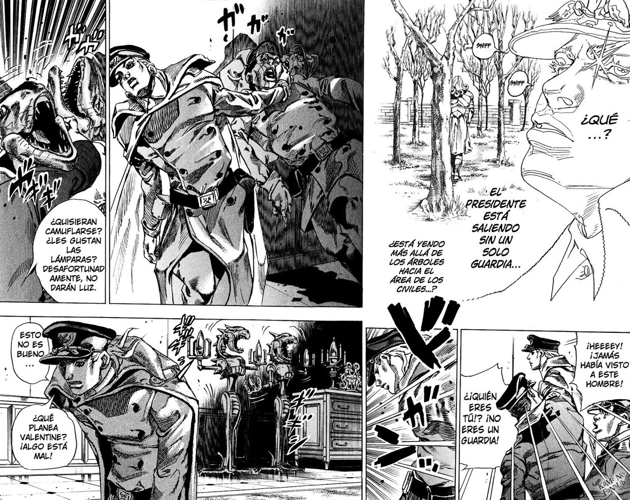 Read JoJo's Bizarre Adventure Parte 7 Steel Ball Run ES Manga Online
