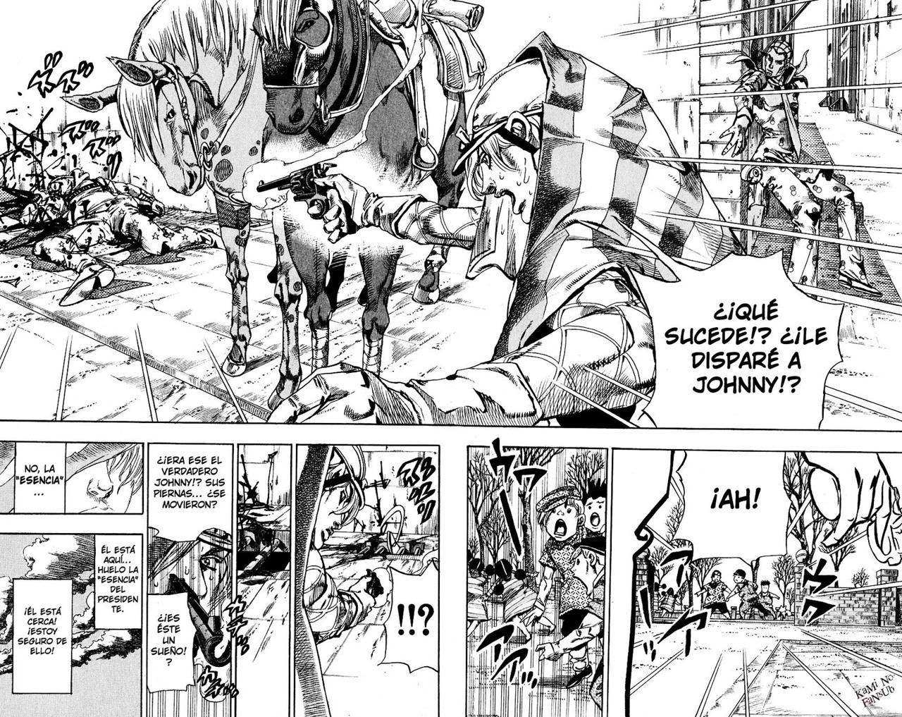 Read JoJo's Bizarre Adventure Parte 7 Steel Ball Run ES Manga Online