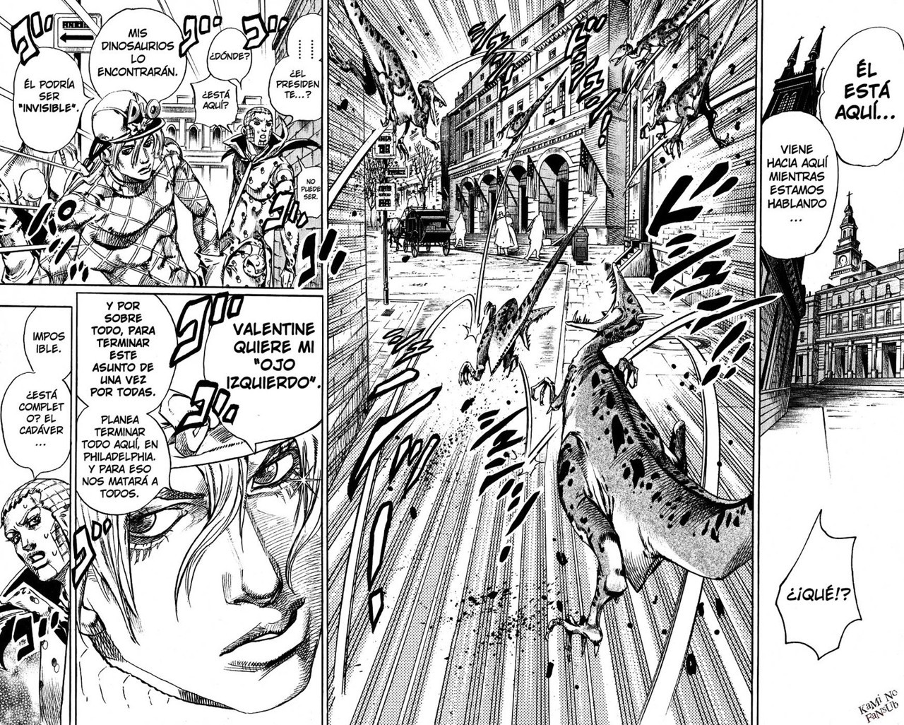 Read JoJo's Bizarre Adventure Parte 7 Steel Ball Run ES Manga Online