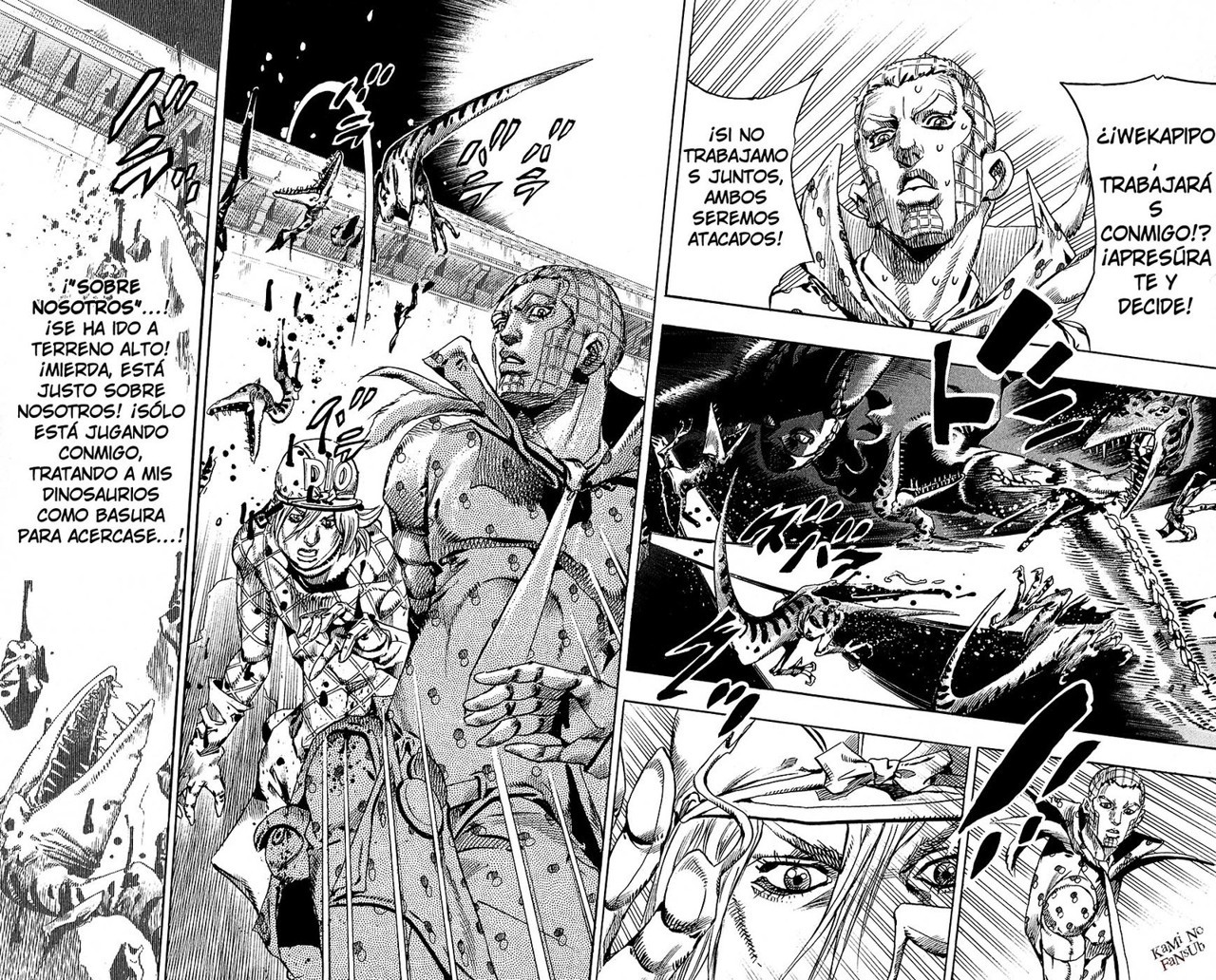 Read JoJo's Bizarre Adventure Parte 7 Steel Ball Run ES Manga Online