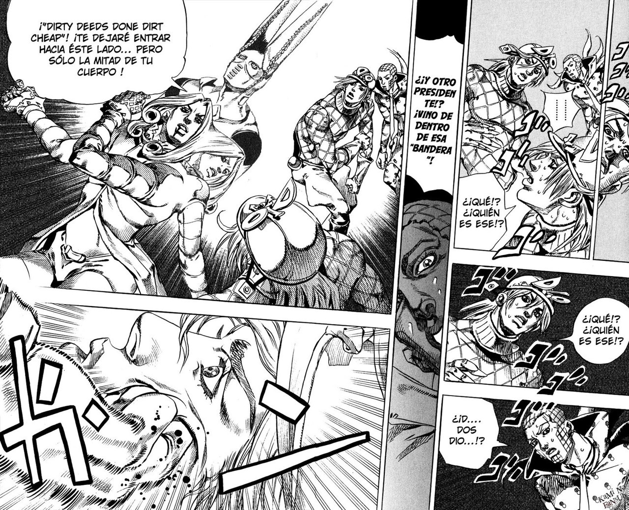Read JoJo's Bizarre Adventure Parte 7 Steel Ball Run ES Manga Online