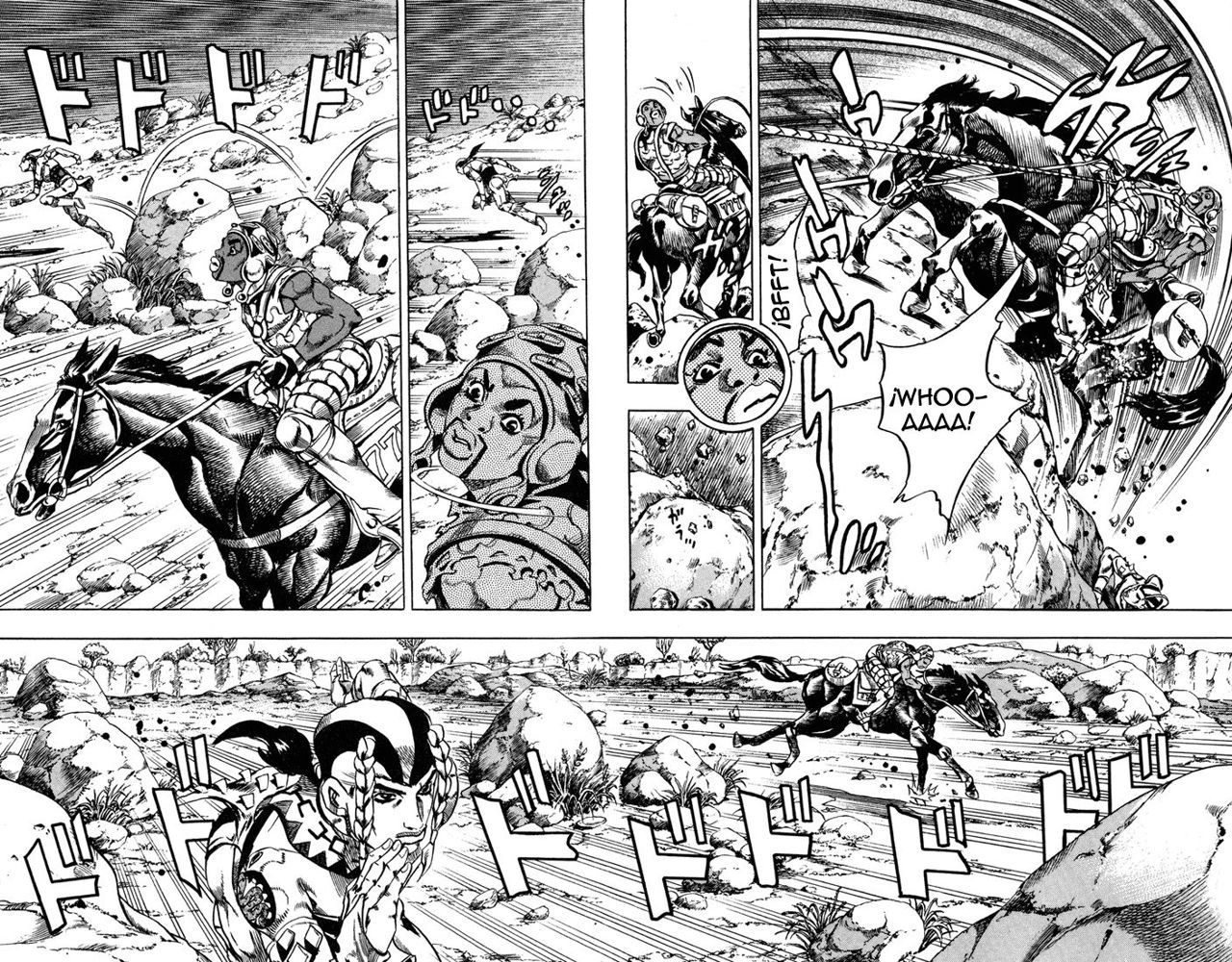 Read JoJo's Bizarre Adventure Parte 7 Steel Ball Run ES Manga Online