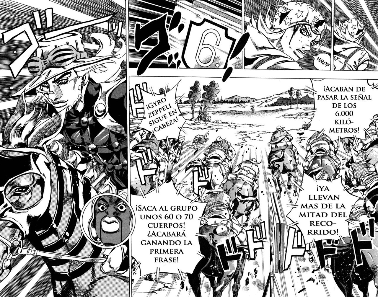 Read JoJo's Bizarre Adventure Parte 7 Steel Ball Run ES Manga Online