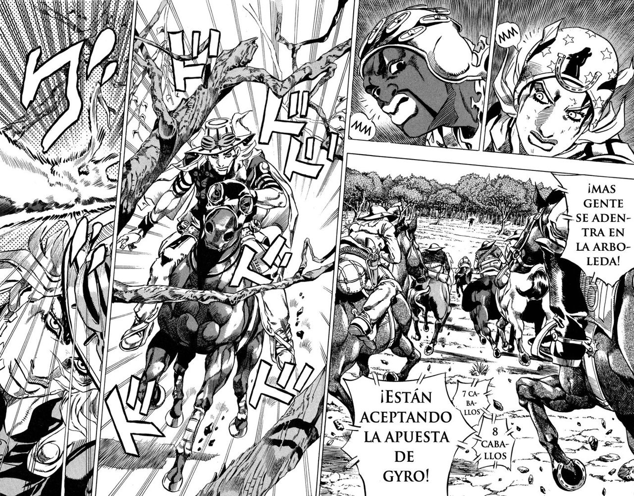 Read JoJo's Bizarre Adventure Parte 7 Steel Ball Run ES Manga Online