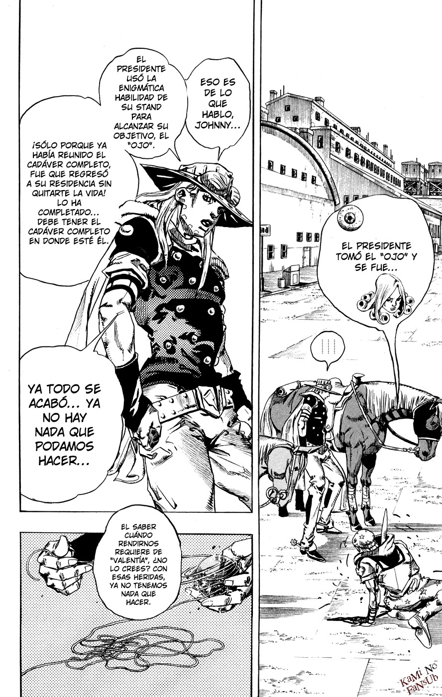 Read JoJo's Bizarre Adventure Parte 7 Steel Ball Run ES Manga Online