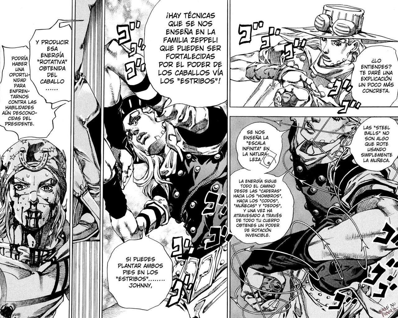 Read JoJo's Bizarre Adventure Parte 7 Steel Ball Run ES Manga Online