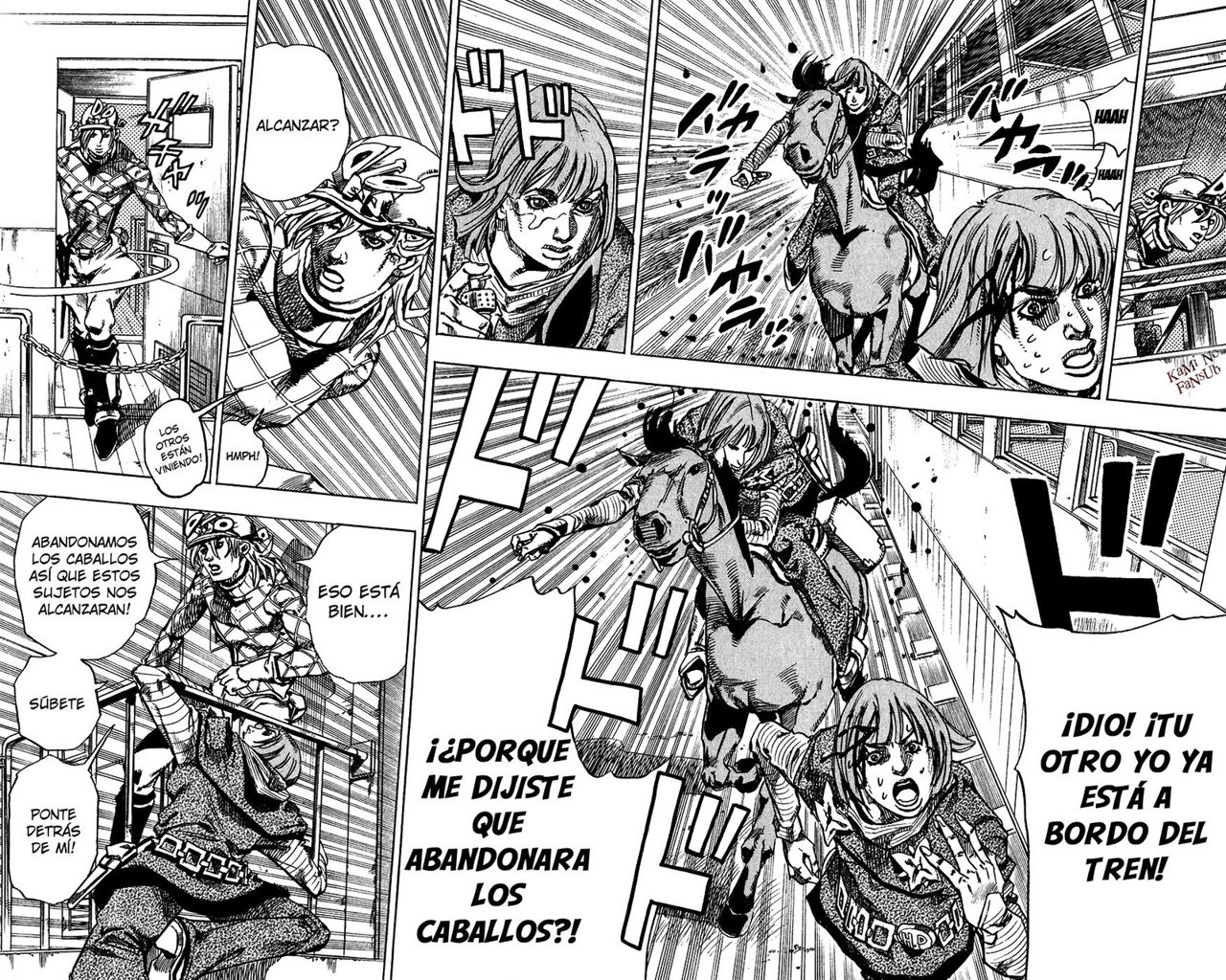 Read JoJo's Bizarre Adventure Parte 7 Steel Ball Run ES Manga Online