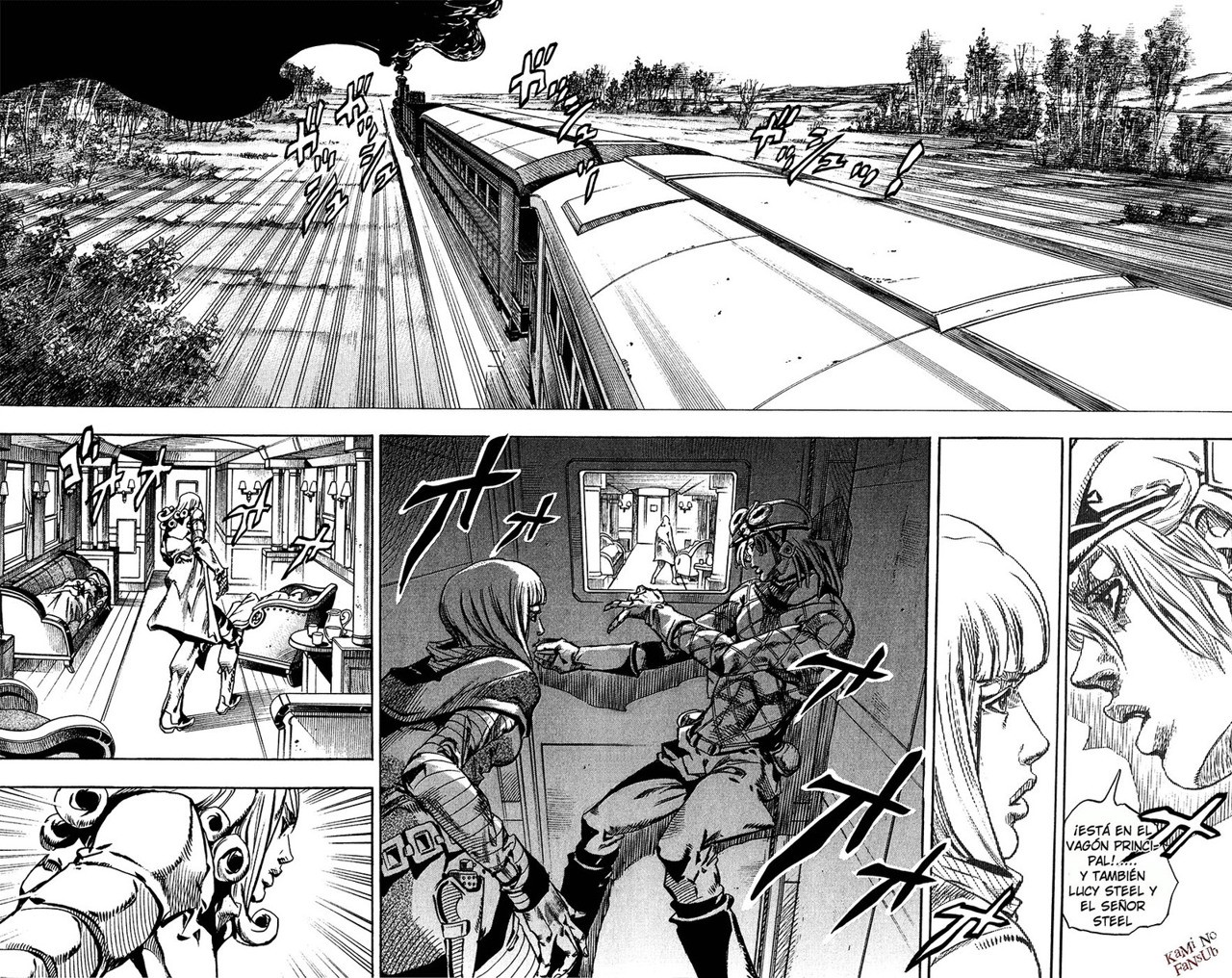 Read JoJo's Bizarre Adventure Parte 7 Steel Ball Run ES Manga Online