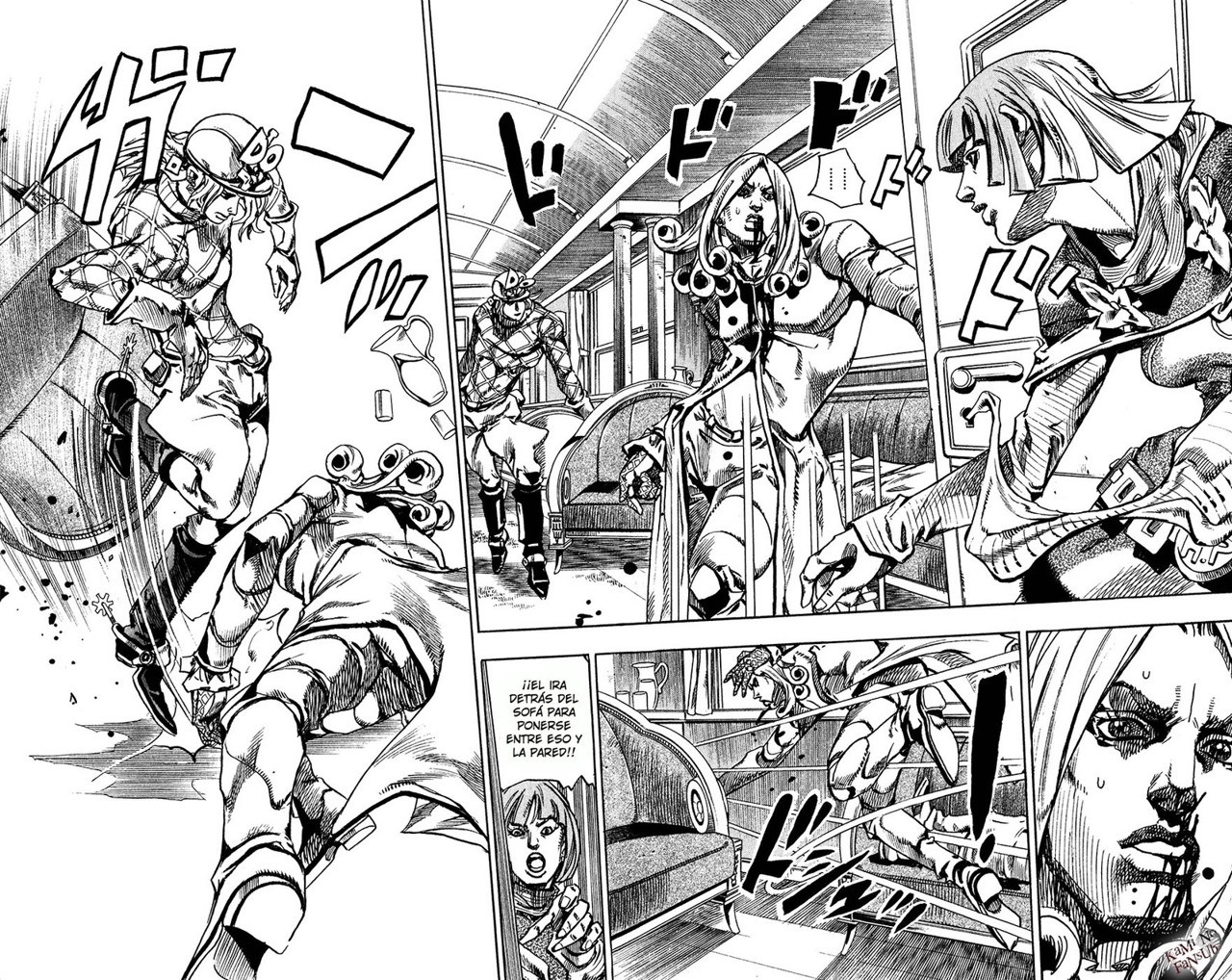 Read JoJo's Bizarre Adventure Parte 7 Steel Ball Run ES Manga Online