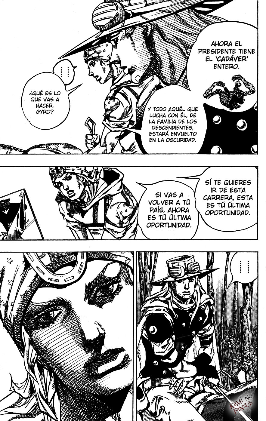 Read JoJo's Bizarre Adventure Parte 7 Steel Ball Run ES Manga Online