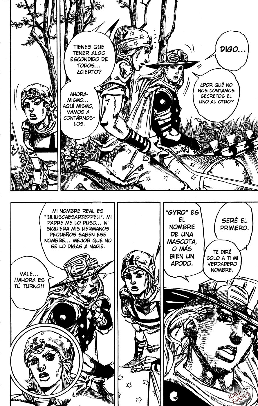Read JoJo's Bizarre Adventure Parte 7 Steel Ball Run ES Manga Online