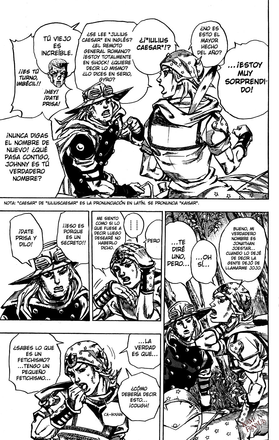 Read JoJo's Bizarre Adventure Parte 7 Steel Ball Run ES Manga Online