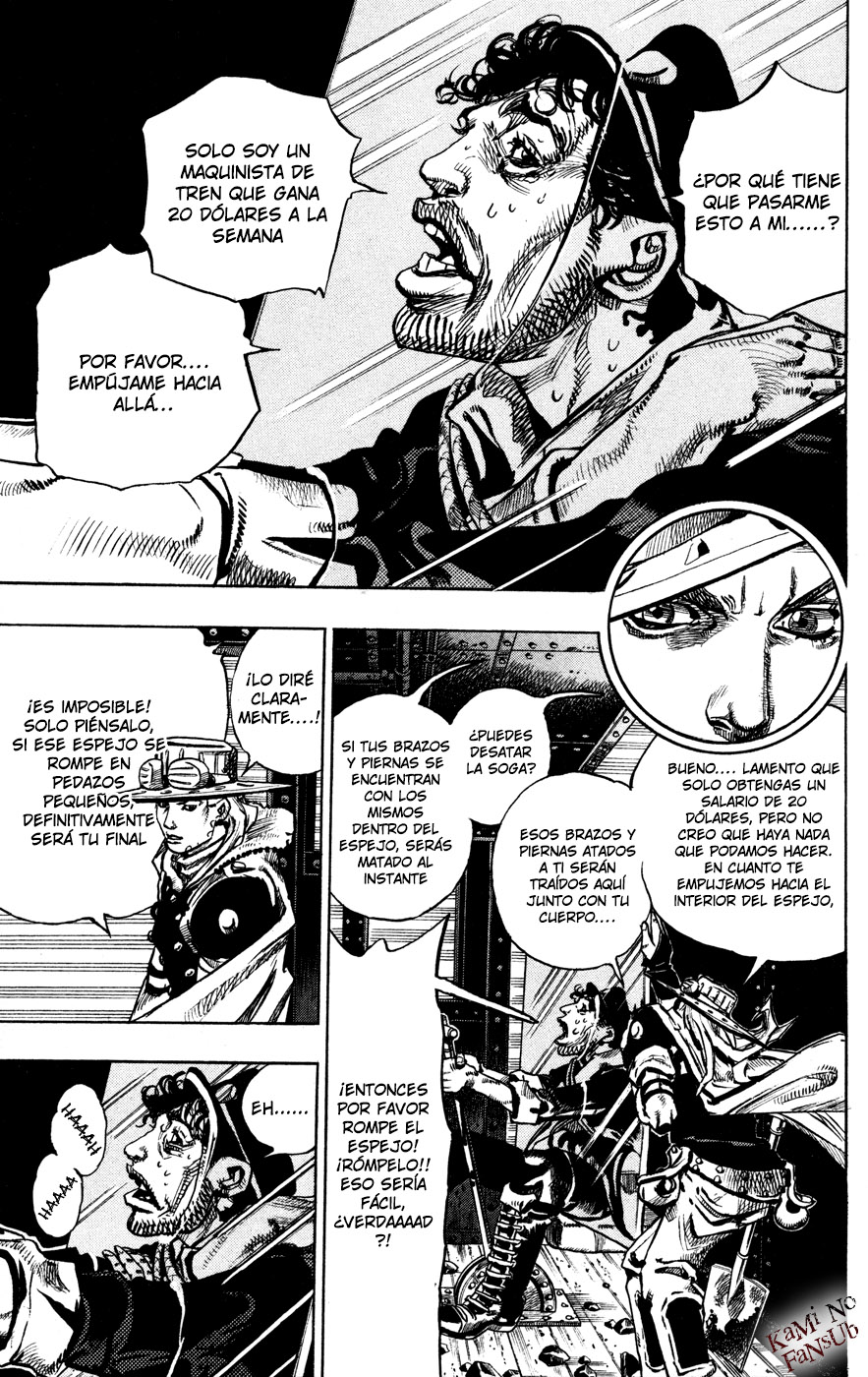 Read JoJo's Bizarre Adventure Parte 7 Steel Ball Run ES Manga Online