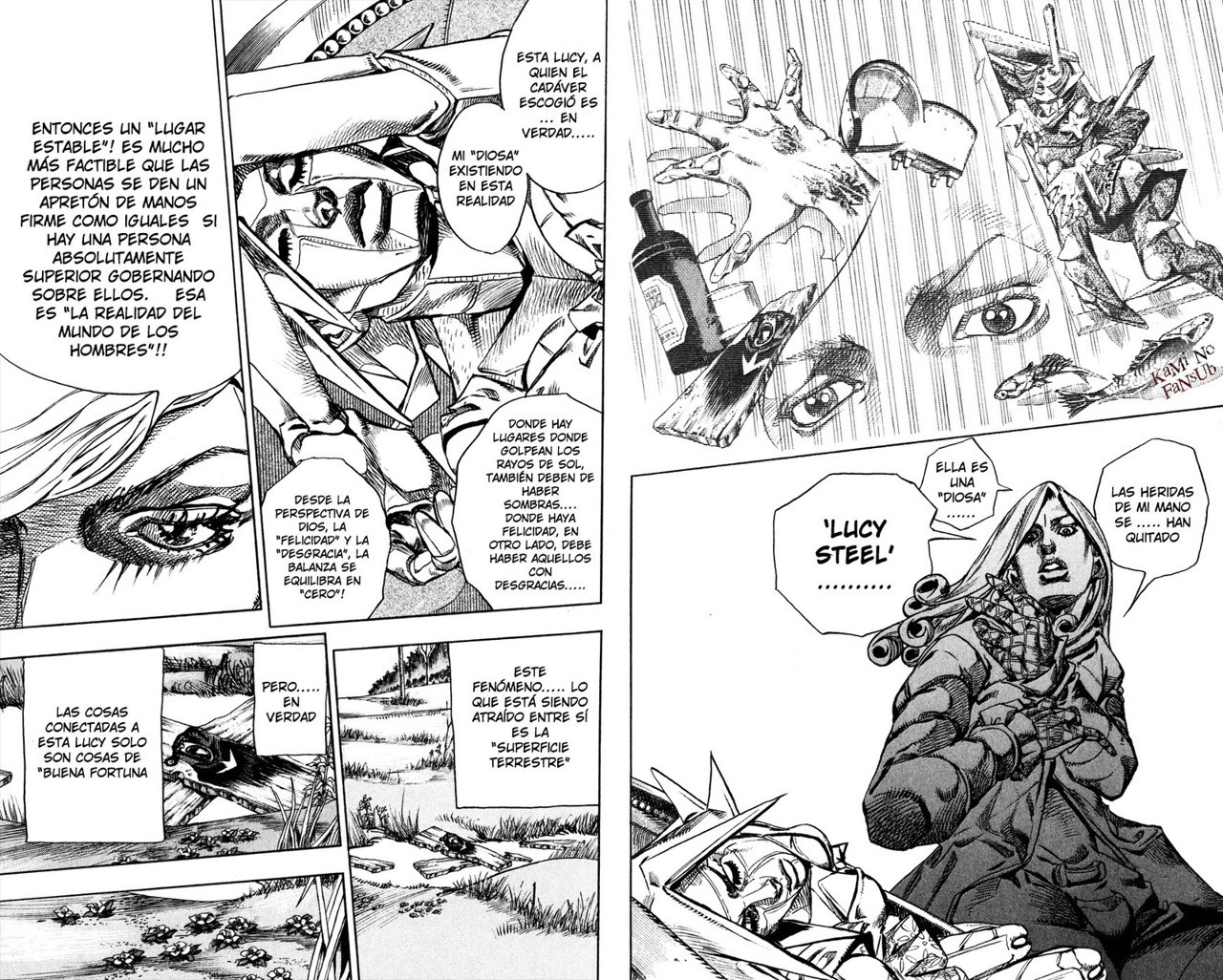 Read JoJo's Bizarre Adventure Parte 7 Steel Ball Run ES Manga Online