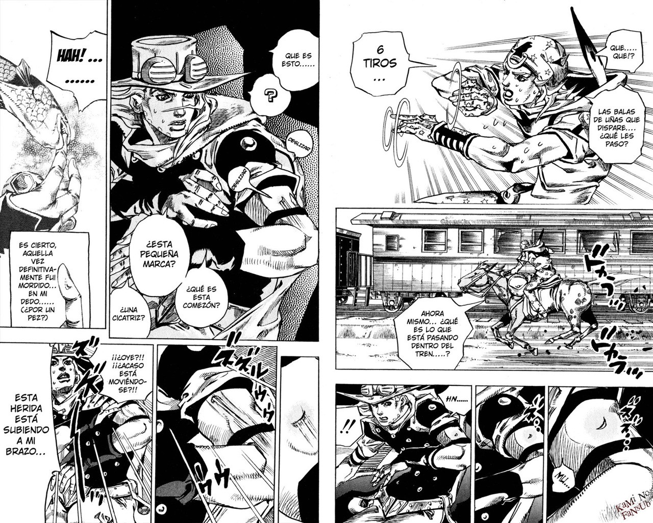 Read JoJo's Bizarre Adventure Parte 7 Steel Ball Run ES Manga Online