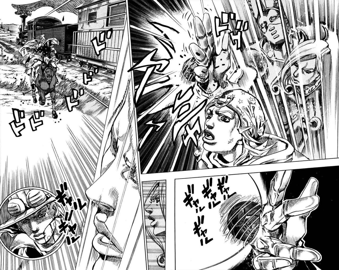Read JoJo's Bizarre Adventure Parte 7 Steel Ball Run ES Manga Online