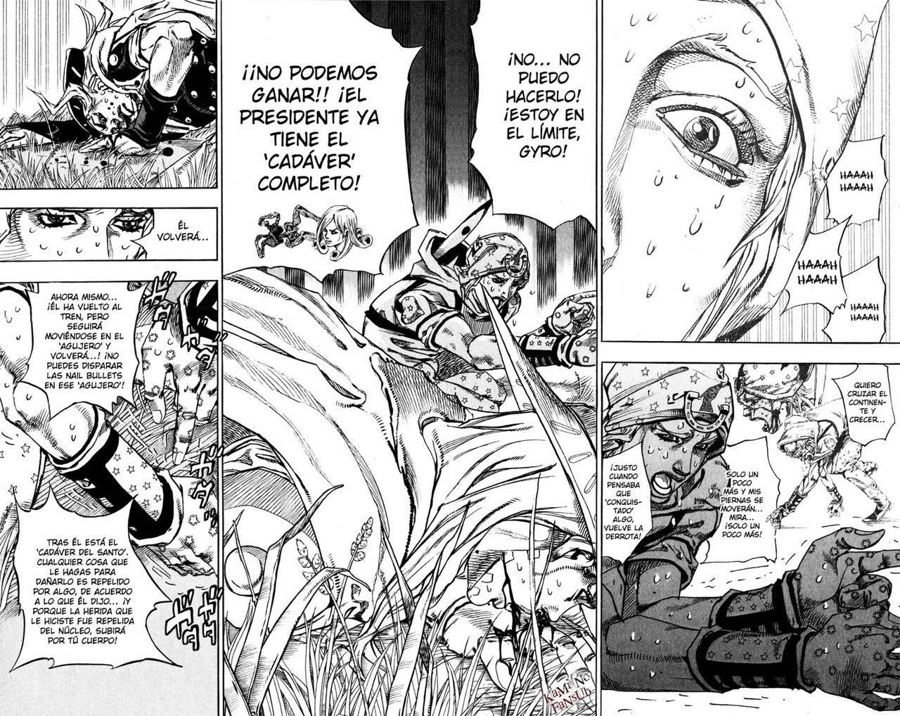 Read JoJo's Bizarre Adventure Parte 7 Steel Ball Run ES Manga Online